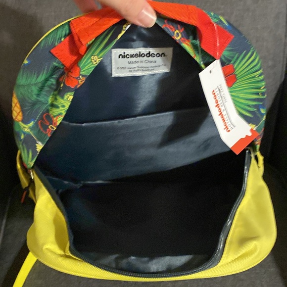 🆕SpongeBob SquarePants Backpack Nickelodeon Resorts Punta Cana 🍍 - Picture 9 of 16